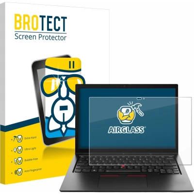 Afbeelding van BROTECT Screenprotector voor Lenovo ThinkPad L13 Yoga Gen 4 Folie Beschermfolie Beschermglas transparant
