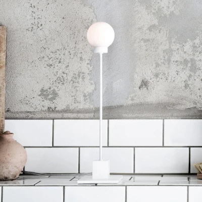 Afbeelding van Northern Snowball tafellamp, wit
