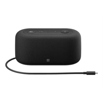 Afbeelding van Microsoft Audio Dock IT/PL/PT/ES Hdwr Zwart (USB C, 3 Havens), Docking station + USB hub,
