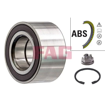 Afbeelding van Wiellagerset Schaeffler FAG 713 6332 60, voor o.a. NISSAN