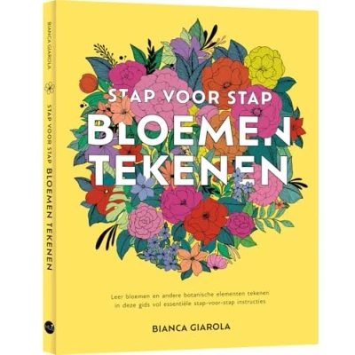 Afbeelding van stap voor bloemen tekenen