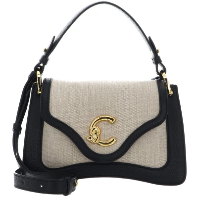 Afbeelding van Coccinelle Handtas, Dames, Maat: One Size, Natural/noir