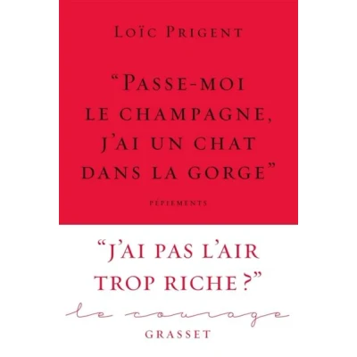 Image de « Passe moi le champagne, j&#039;ai un chat dans la gorge »