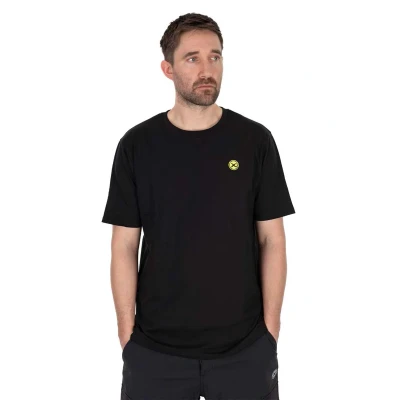 Afbeelding van Matrix Black Mini Logo T shirt Large