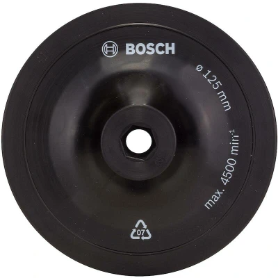 Afbeelding van Bosch Schuurplateau voor boormachines, 125 mm, spansysteem mm
