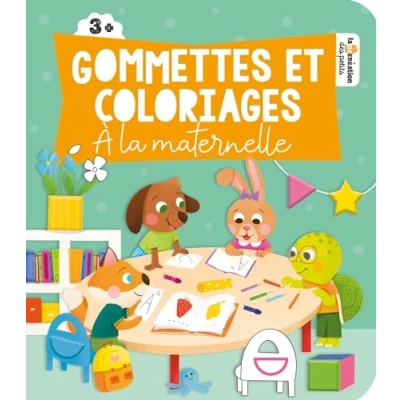 Afbeelding van LA MATERNELLE GOMMETTES ET COLORIAGES