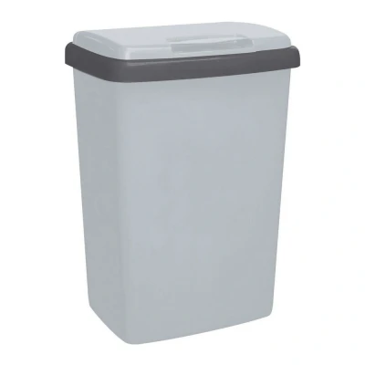 Afbeelding van Vepa Bins Afvalbak Top fix Graniet 5 x 25 liter