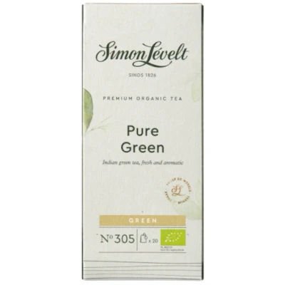 Afbeelding van Simon Lévelt Pure Green 20 builen Groene thee