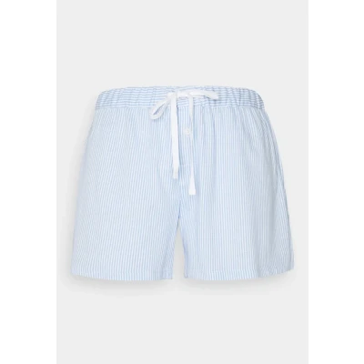 Afbeelding van Ralph Lauren dames Pyjamashorts met streepprint in de kleur Lichtblauw, maat: S
