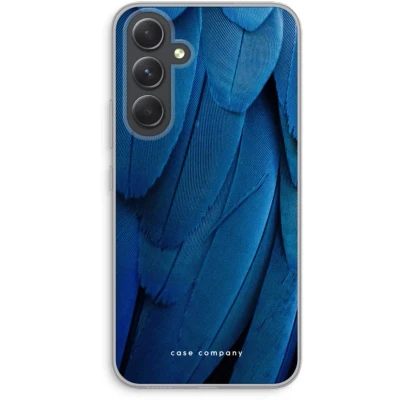 Afbeelding van Case Company® hoesje geschikt voor Samsung Galaxy A54 Pauw Soft Cover Telefoonhoesje Bescherming aan alle Kanten en Schermrand