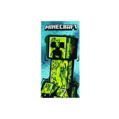 Afbeelding van Strandhanddoek Minecraft Groen 70 x 140 cm