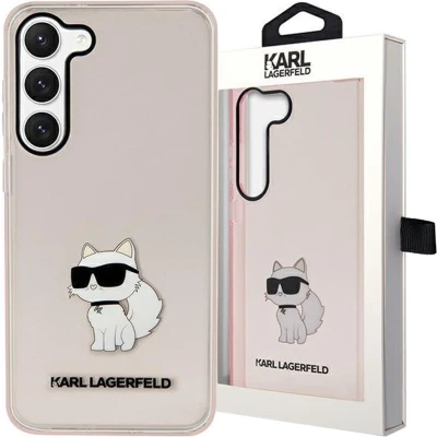 Afbeelding van Karl Lagerfeld KLHCS23MHNCHTCP S23+ S916 koffer roze Ikonik Choupette