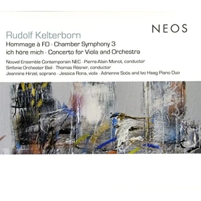 Afbeelding van Jeannine Hirzel, Nouvel Ensemble Contemporain NEC Kelterborn: Hommage à FD/Chamber Symphony 3/Ich Höre Mich/Concerto (CD)