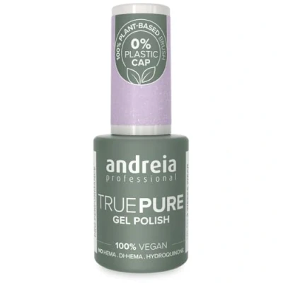 Afbeelding van Andreia Professional Gellak True Pure Lavendel Paars met Metallic Glitters T50 HEMA vrij Vegan 10,5ml