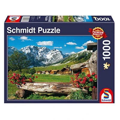 Image de Puzzle Schmidt Paradis des montagnes, 1000 pièces