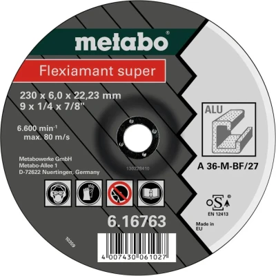 Afbeelding van Metabo 616763000 Afbraamschijf gebogen Boordiameter 22.23 mm 10 stuk(s)