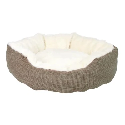 Afbeelding van Trixie Hondenmand Yuma Bruin / Wit 45X45 CM