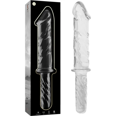 Afbeelding van NEBULA SERIES BY IBIZA MODEL 24 DILDO BOROSILICATE GLASS 28.5 X 5 CM CLEAR FANTASY ANAAL SEX TOYS VOOR VROUWEN KOPPELS