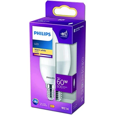 Image de Philips Ampoule LED 7W (806lm) E14