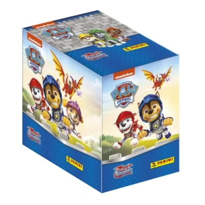 Afbeelding van Panini La Paw Patrol Rescue Knights Mission ridders doos met 50 zakjes 004386BOX50F