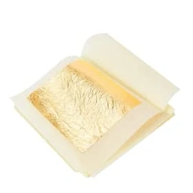 Afbeelding van SIM GOLD LEAF 24 karaat goudfolie op basis, 20 vellen, 45 x mm