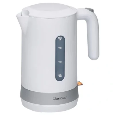 Image de Bouilloire electrique sans fil 1,8L, Clatronic, WK 3452, 2200, Blanc