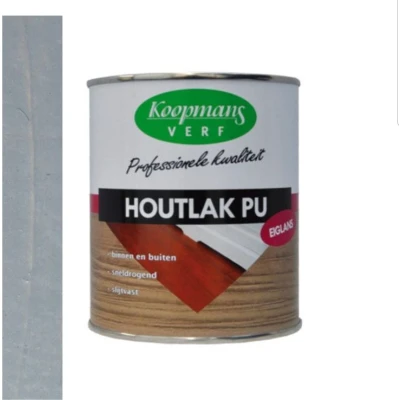 Afbeelding van Koopmans Houtlak PU Zijdeglans 0,75 ltr 561 lichtgrijs Huis &amp; Interieur