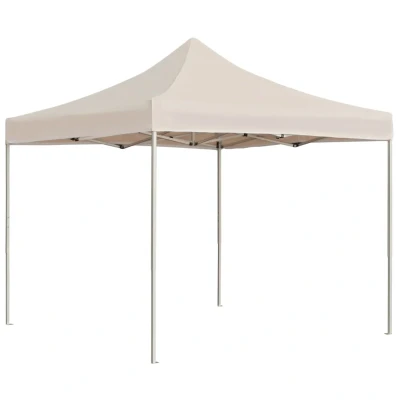 Afbeelding van Partytent professioneel inklapbaar 2x2 m aluminium crème