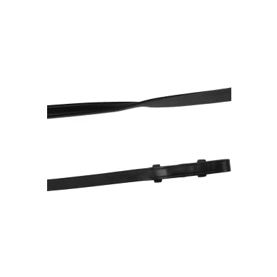 Image de Montar Rênes Leather/Caoutchouc Frech Hooks Eco Noir Full
