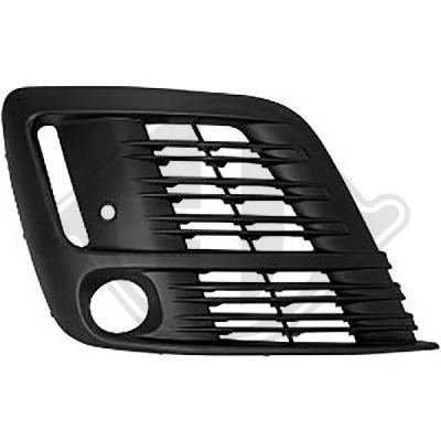 Afbeelding van DIEDERICHS 4298048 Bumper Grill Rechts voor voertuigen met park distance control