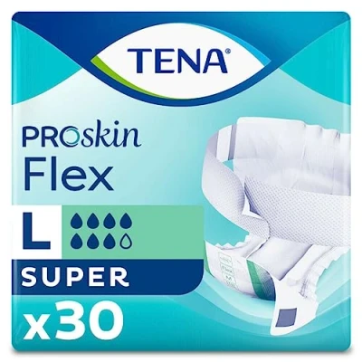 Afbeelding van 3x TENA Flex Super Large 30 stuks