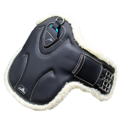 Image de eQuick Sangle ES Cross Country Fluffy Noir 65cm
