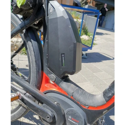 Afbeelding van 745wh e bike accu geschikt voor de BOSCH POWERPACK BATTERY 500 PERFORMANCE LINE FRAME VERSIE
