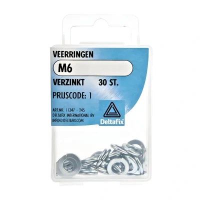 Afbeelding van Veerringen m6 verz 30st Deltafix