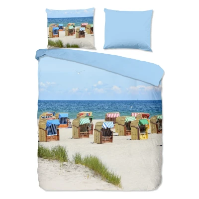 Afbeelding van Pure Dekbedovertrek &quot;strand&quot; Multi (240x200/220 cm) Microfiber