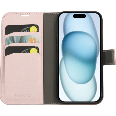 Afbeelding van Mobiparts Classic Wallet Case Apple iPhone 15/14/13 Pink