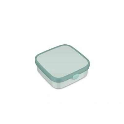 Image de Mepal Grande Boîte à Déjeuner Campus Lunch Box Bento pour Enfants Comprend 2 Boîtes étanches &amp; une Fourchette vont au Micro ondes 2x 200 + 1250 ml Cool mint