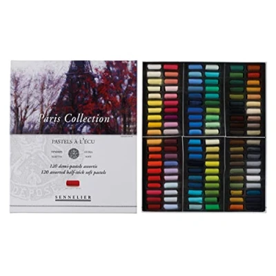 Afbeelding van Sennelier Pastels Soft Half ST 120/PKG, meerkleurig, 120 stuks (1 stuk)