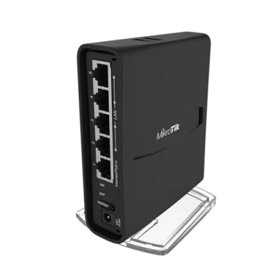Afbeelding van MikroTik RBD52G 5HACD2HND TC draadloze toegangspunten voor hAP ac2 (100, 96, 94, 80, 78, 75 73, 70, USB type A, 2,5 dBi, 12 30 V, 15 W, tafel) zwart