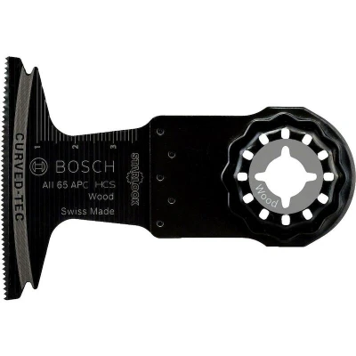 Image de BOSCH AII 65 APC HCS Lame de scie Starlock pour le bois, Curved Tec x 40 mm (10 pcs) 2608664476