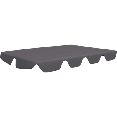 Afbeelding van Vervangingsluifel voor schommelbank 150/130x70/105 cm antraciet