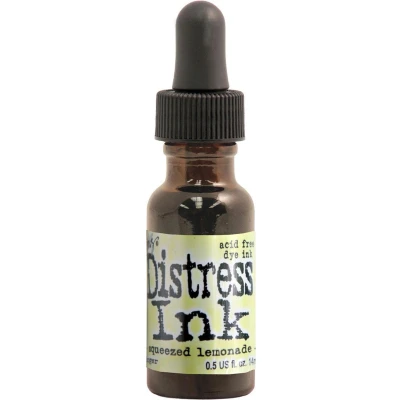 Afbeelding van Ranger Distress Re Inker 14 ml squeezed lemonade TXR34971 Tim Holtz