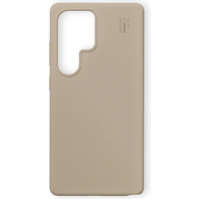 Afbeelding van iDeal of Sweden Hoesje Geschikt voor Samsung Galaxy S25 Ultra Silicone Case Beige