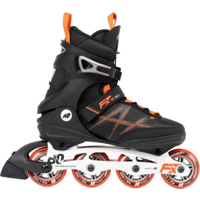 Afbeelding van K2 Skate F.I.T. 80 ALU heren rolschaatsen zwart rood 30G0415 EU: 44.5 (UK : 10 / US 11)