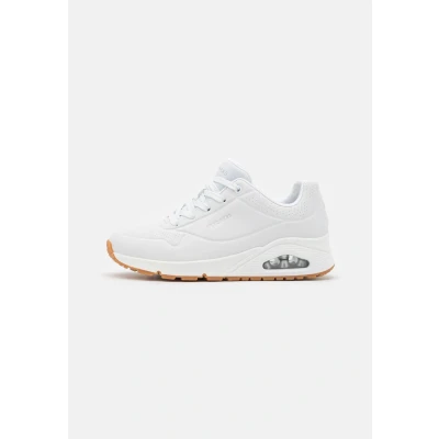 Afbeelding van Skechers Wide Fit UNO Sneakers laag, Dames, Maat: 39, White Pu