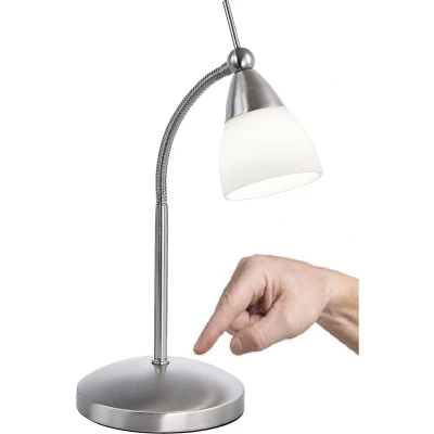 Afbeelding van HighLight tafellamp Touchy mat staal