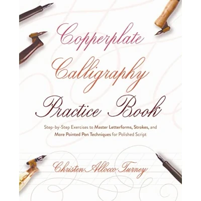 Afbeelding van Copperplate Calligraphy Practice Book