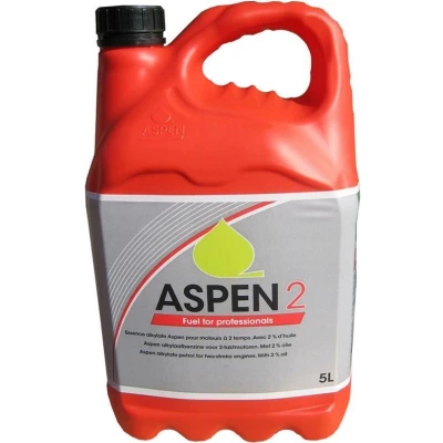 Afbeelding van Aspen 2 Takt 5 Liter FRT Mengsmering voor Tweetakt Machines Kwaliteit Benzine Kant en Klaar Milieuvriendelijker door schone verbranding