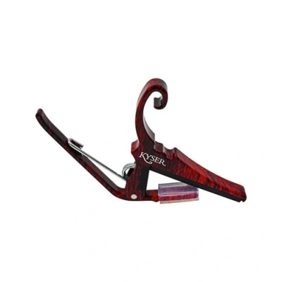 Image de Kyser KGCRWA Capodastre Quick change guitare classique Rosewood