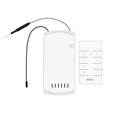 Afbeelding van Sonoff iFan04 H fancontroller met geïntegreerde lamp wit